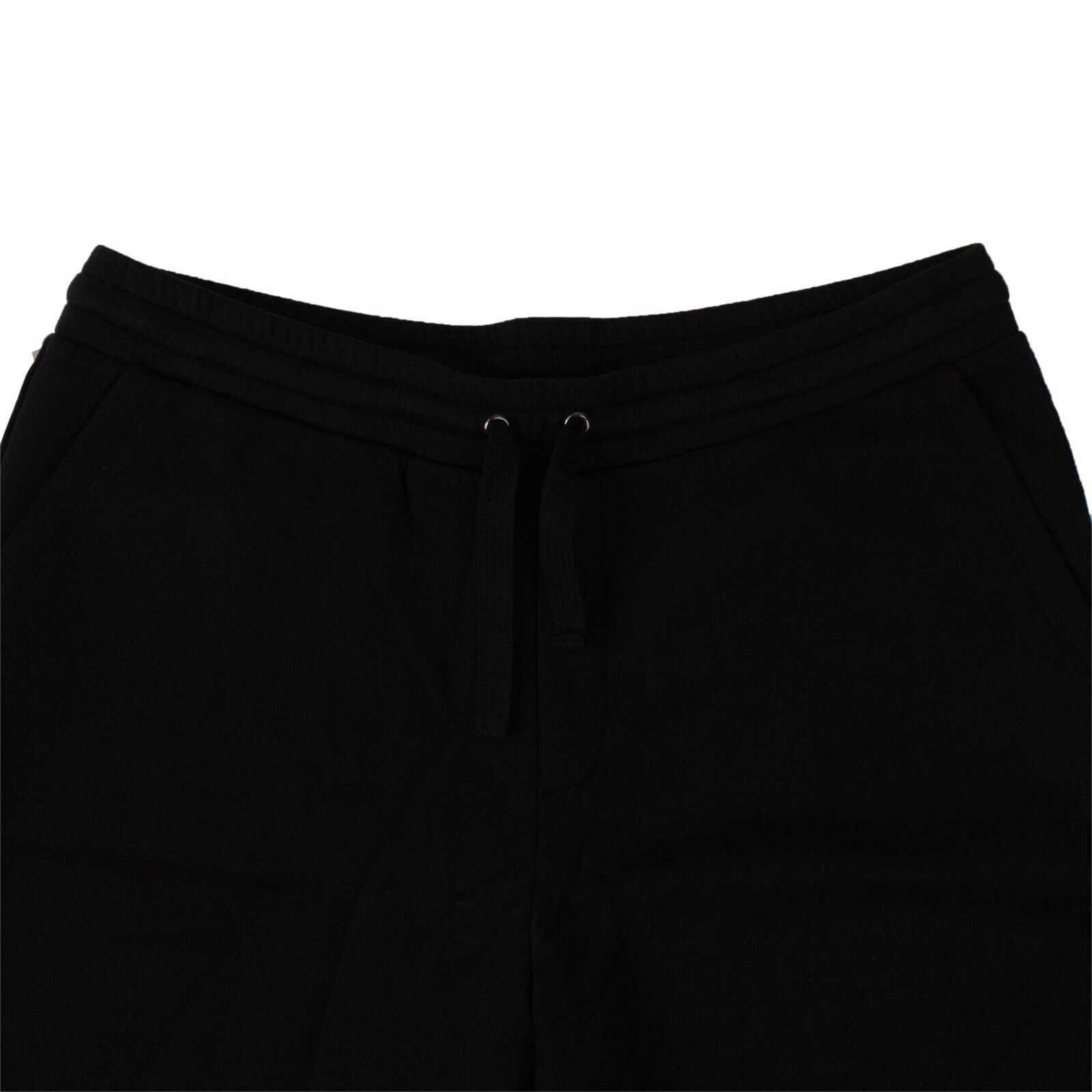 VALENTINO Black Studded Fianchi Bermuda Sweatshorts2