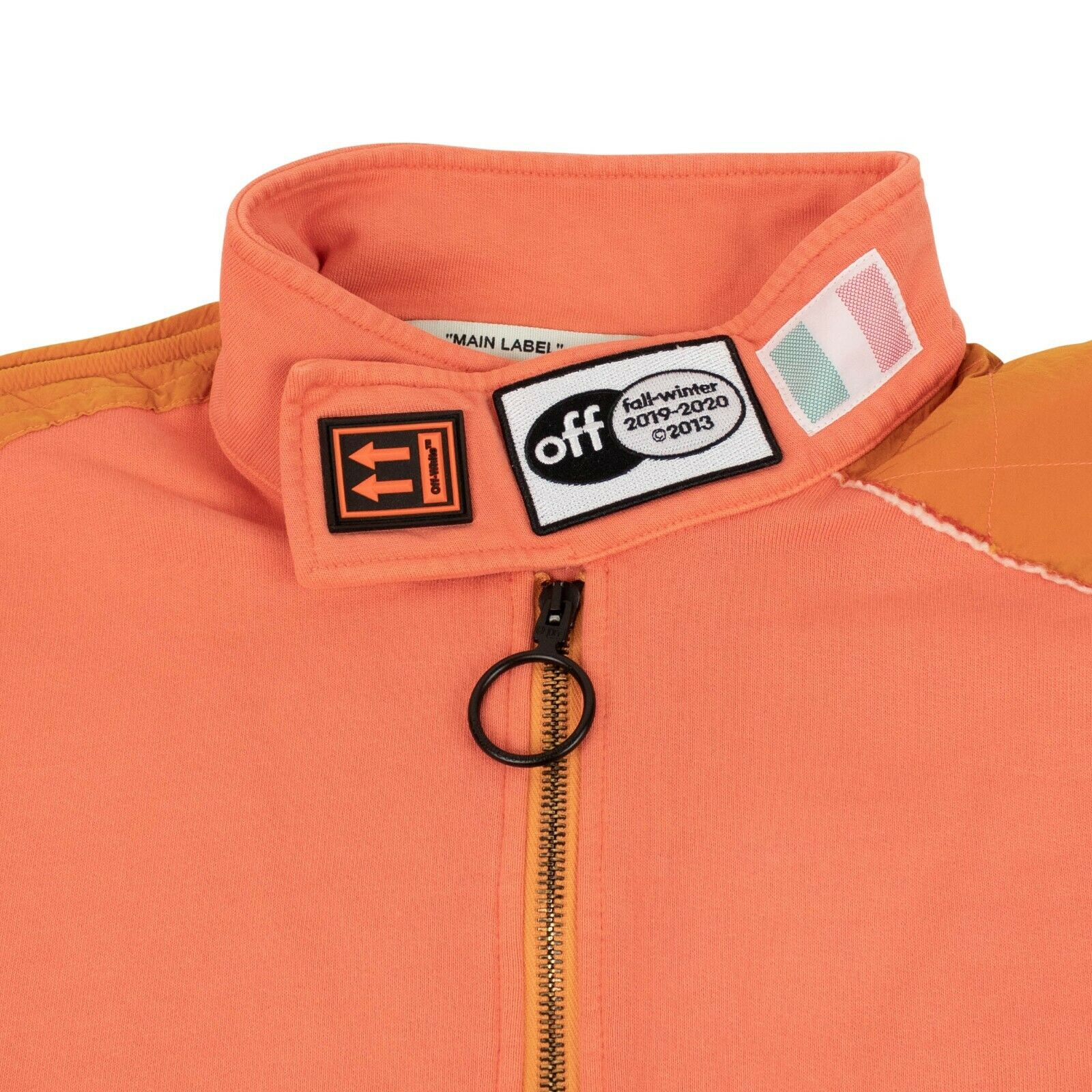 OFF WHITE c/o VIRGIL ABLOH Coral Parachute Half Zip Sweatshirt2