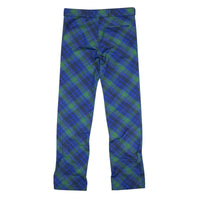 STEFAN COOKE Blue & Green Studded Tartan Print Trousers3