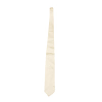 BRIONI Champagne White Silk Handmade Woven Tie1