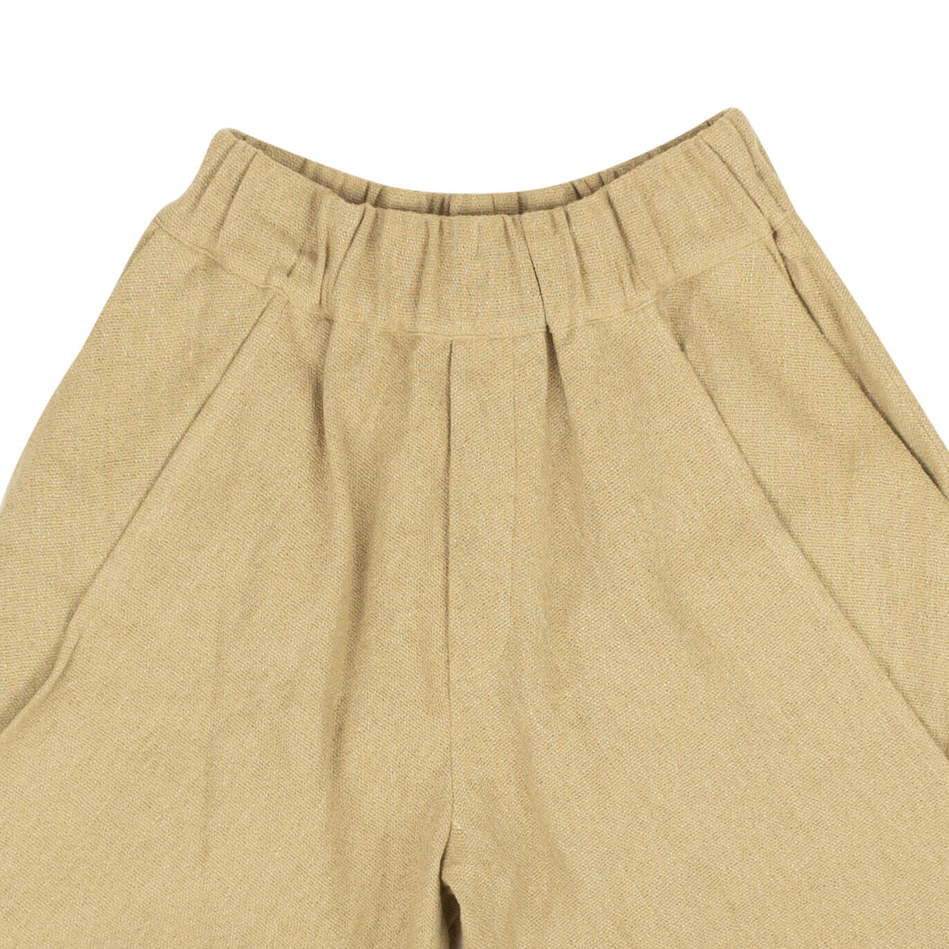 PALOMO Beige Linen Blend Shorts2