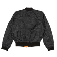 PYER MOSS Black Camo Zip-UP Bomber Jacket3