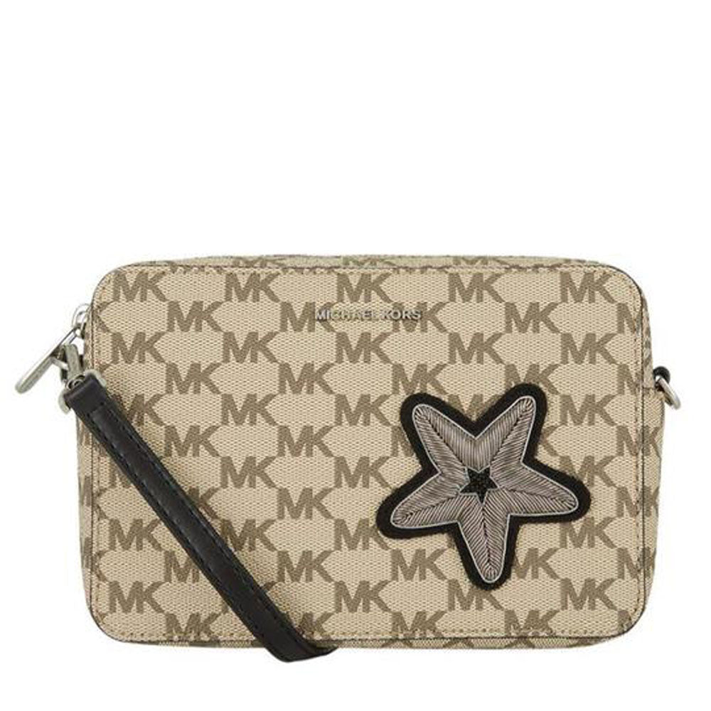 Michael Kors Women's Patches Star-Fish Medium Camera Crossbody Bag1