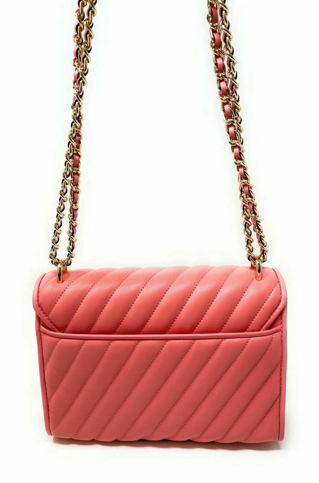 Michael Kors Women's Rose Quilted Leather Flap Shoulder Bag4