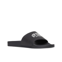 Balenciaga Women's Cities New York Pool Rubber Slide Sandals in Black1