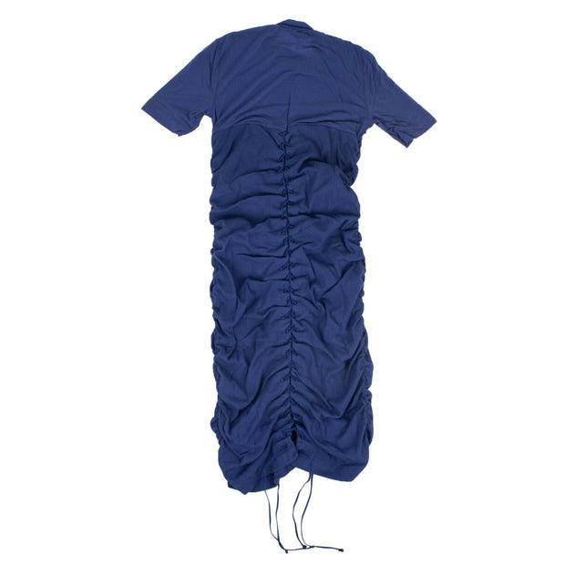 UNRAVEL PROJECT Blue Rib Hybrid Dress
