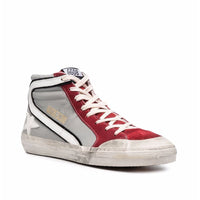 Golden Goose GGDB Men's Slide Zip High Top Sneaker in Red and Grey2