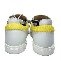 Giuseppe Zanotti Women's Double Side Zip Sneaker Yellow4