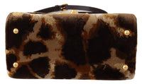 Dolce & Gabbana Brown Giraffe Crossbody Women's Borse WELCOME Women's Purse3