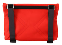 Givenchy Red Polyamide Downtown Flat Crossbody Men's Bag4