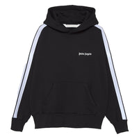 Palm Angels Women's Polyester Track Hoodie Sweatshirt Black1