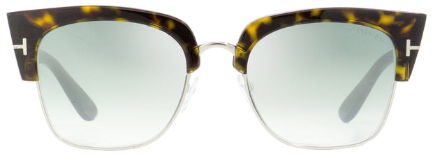 Tom Ford Square Sunglasses TF554 Dakota-02 52X Dark Havana/Palladium 5 –  Bluefly