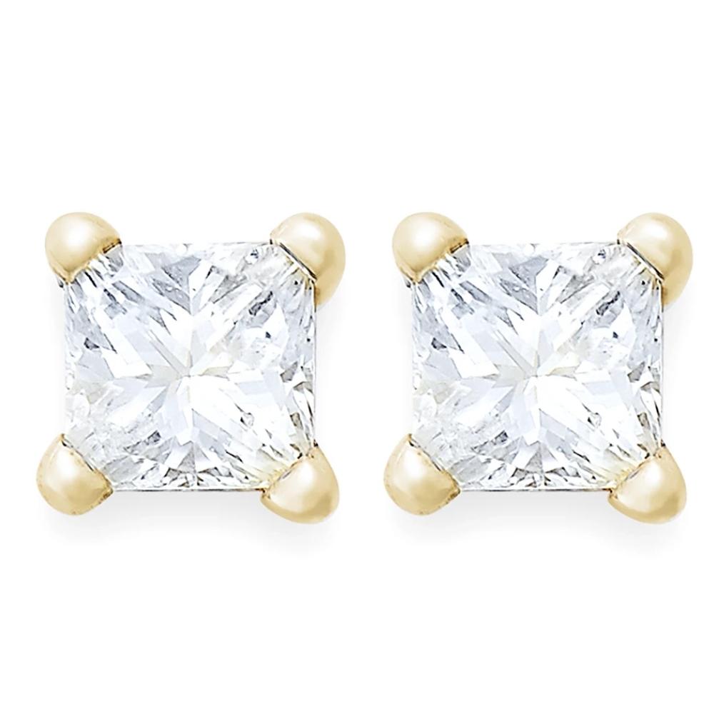 1/5ct Diamond Studs 14K Yellow Gold1